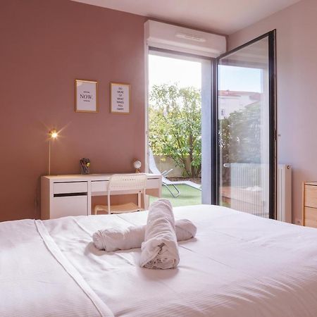 Superbe Appartement Terrasse Rdc - New Location Bourg-en-Bresse Exterior photo